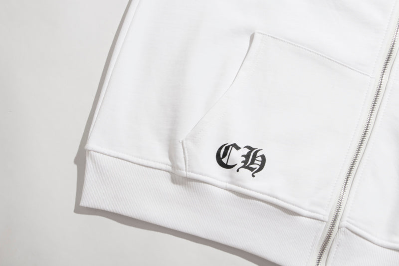 Chrome Hearts New Zip Up Hoodie -5009